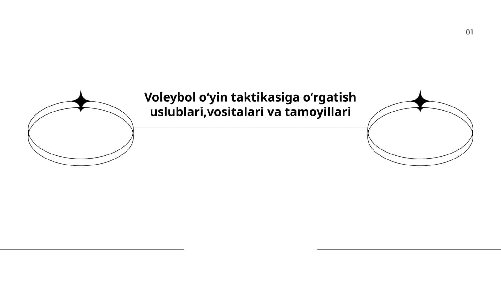 Voleybol oʻyin taktikasiga oʻrgatish uslublari,vositalari va tamoyillari