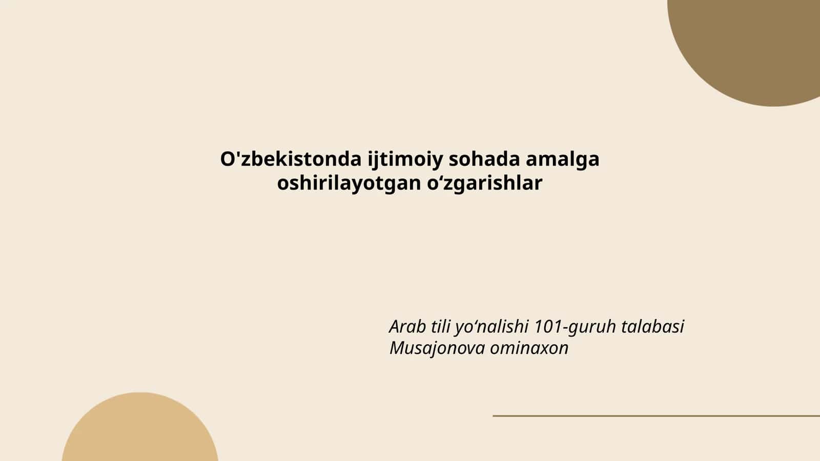 Ta'lim islohotlari