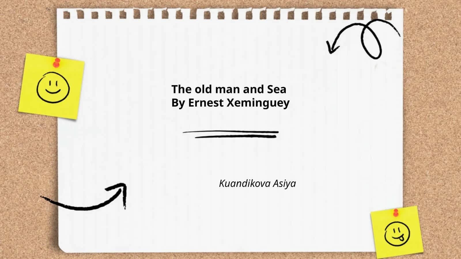 The old man and Sea