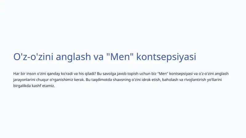 Men kontsepsiyasi