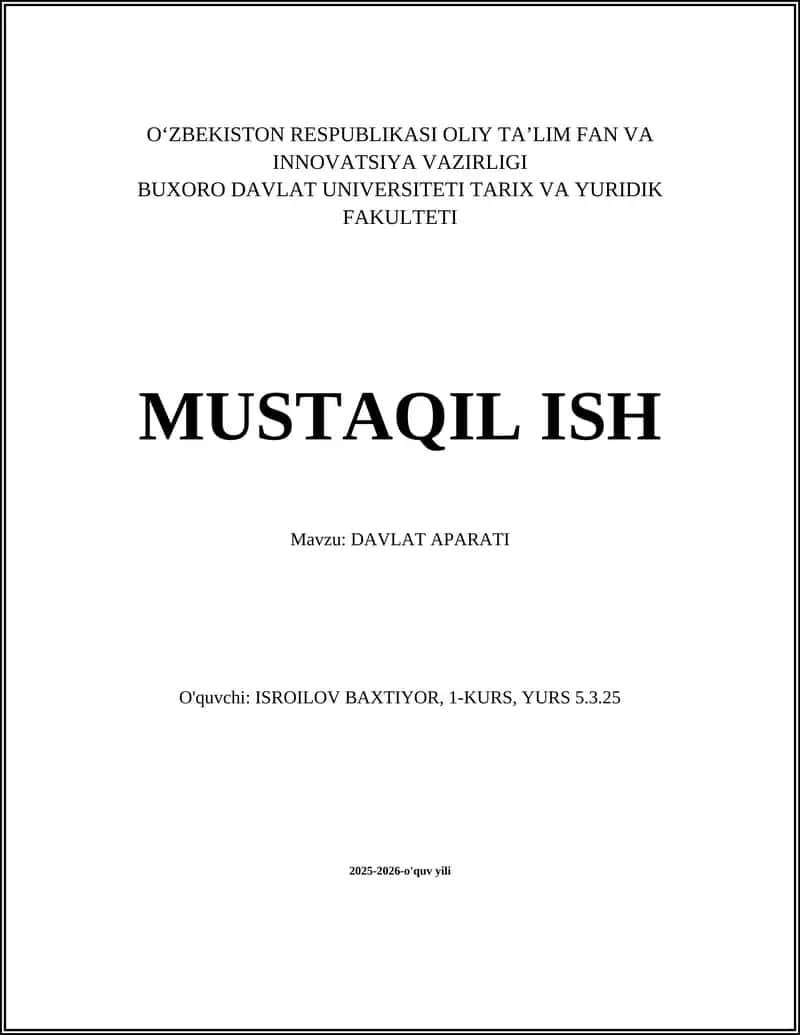 Davlat apparati