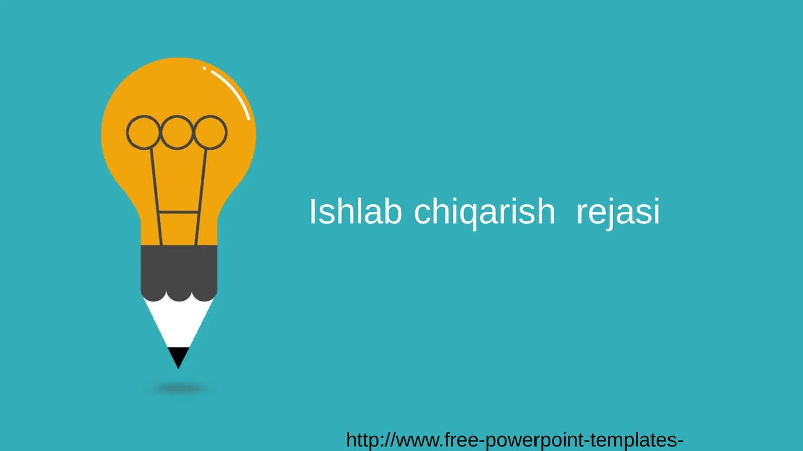 Ishlab chiqarish rejasi