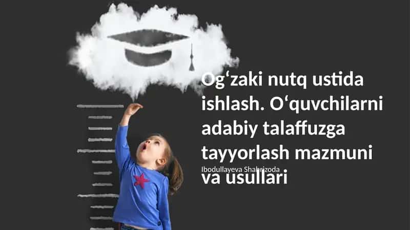 Adabiy talaffuz ustida ishlash