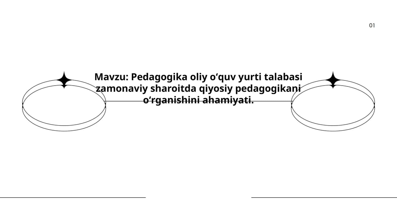 Pedagogika oliy oʻquv yurti talabasi zamonaviy sharoitda qiyosiy pedagogikani oʻrganishini ahamiyati