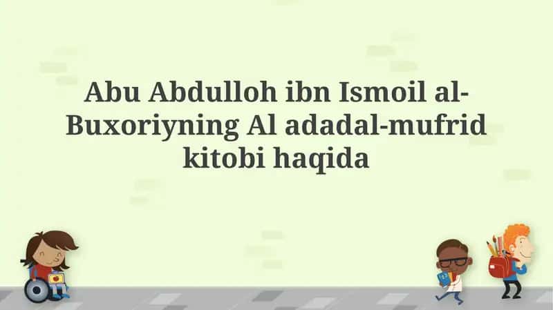 Adab ul-Mufrad