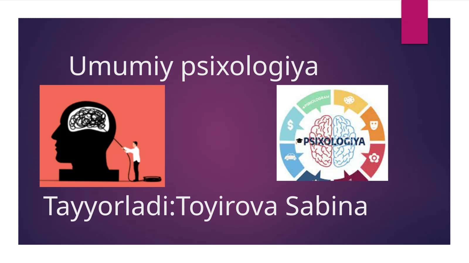 Umumiy psixologiya