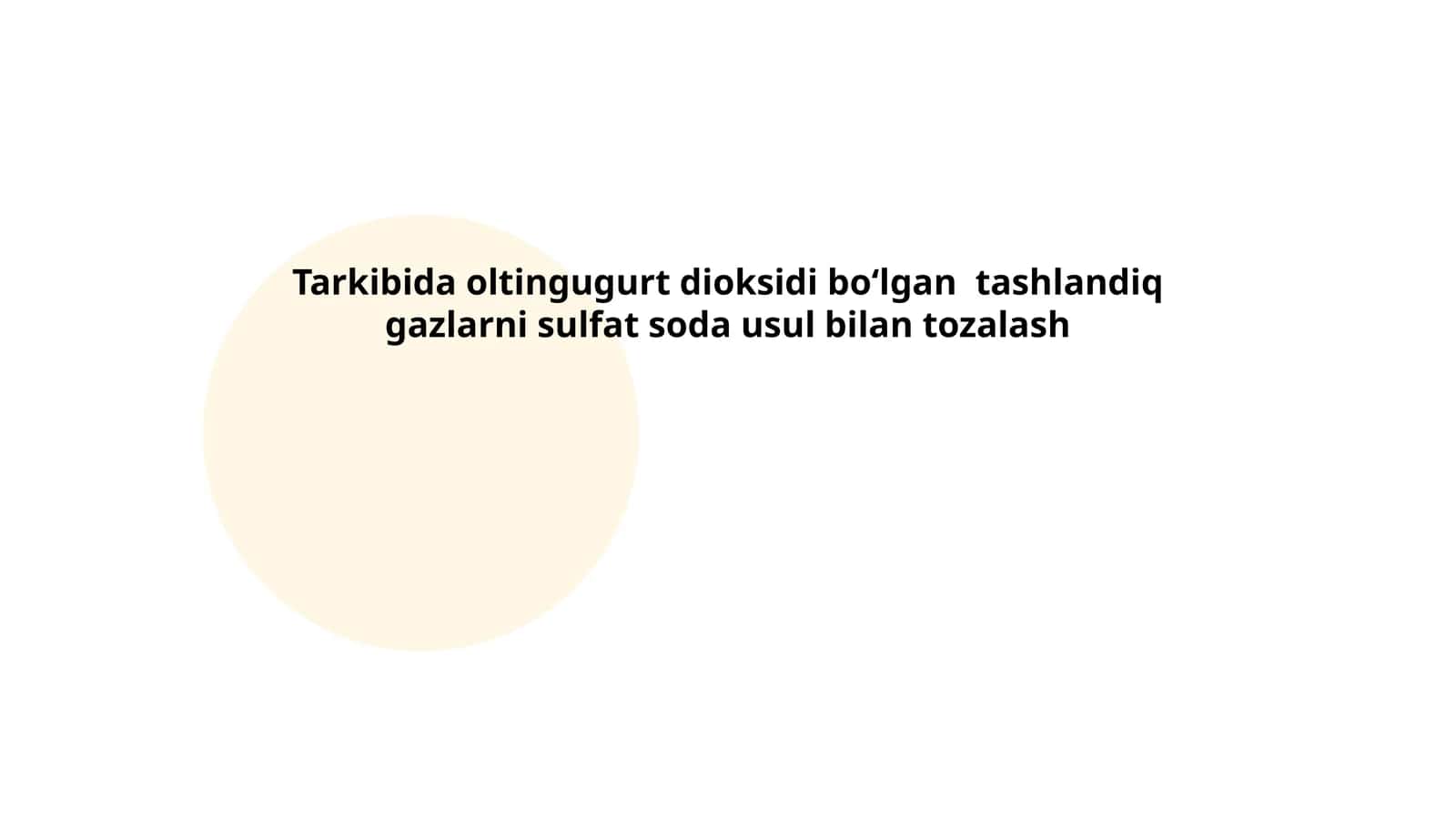 Sulfat kislota ishlab chiqarish texnologiyasi