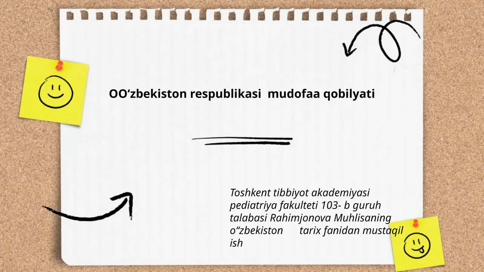 OOʻzbekiston respublikasi mudofaa qobilyati