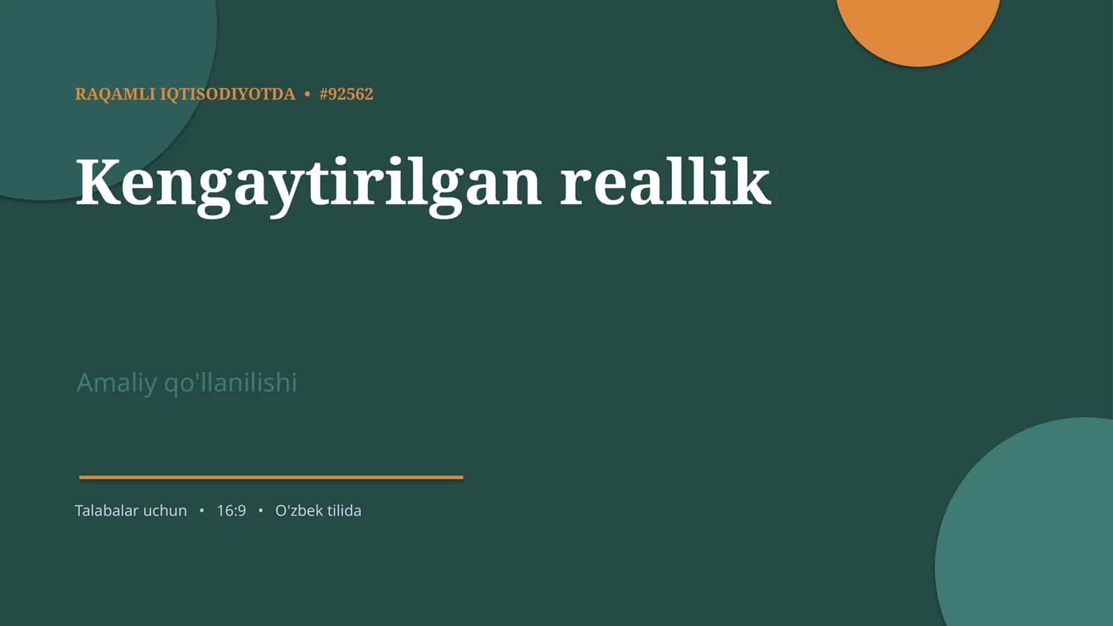Kengaytirilgan reallik