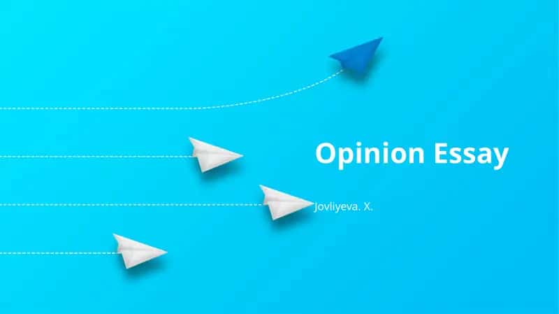Opinion Essay