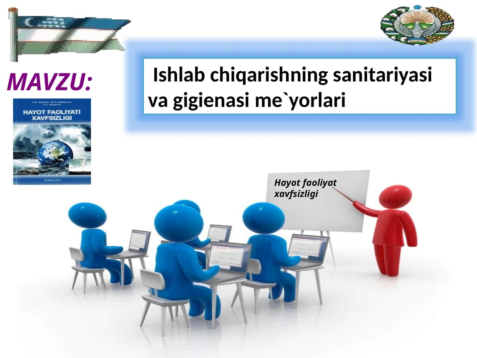 Ishlab chiqarishning sanitariyasi va gigienasi me'yorlari