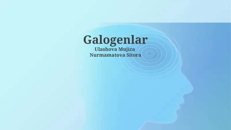 Galogenlar