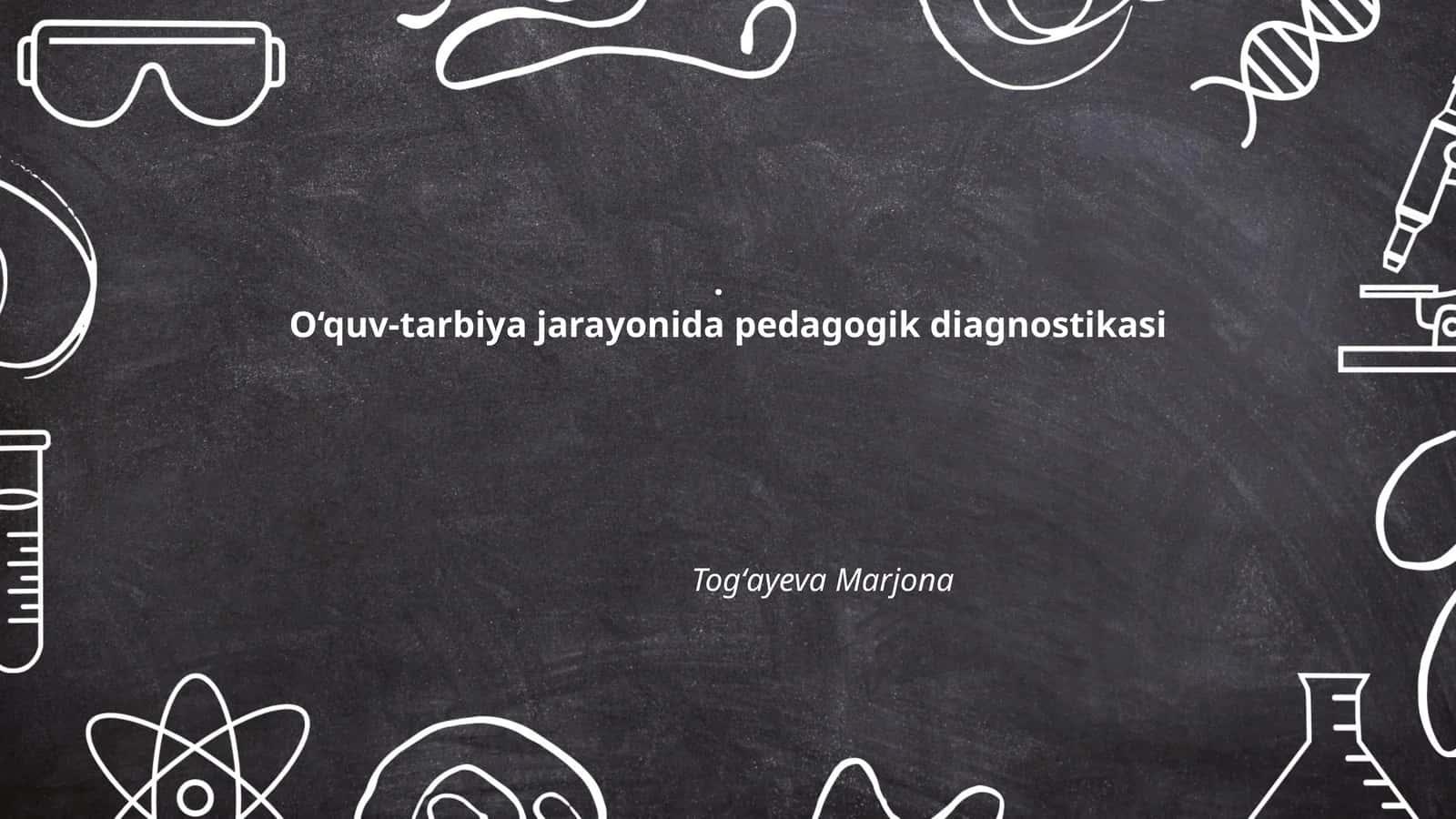 Pedagogik diagnostikasi