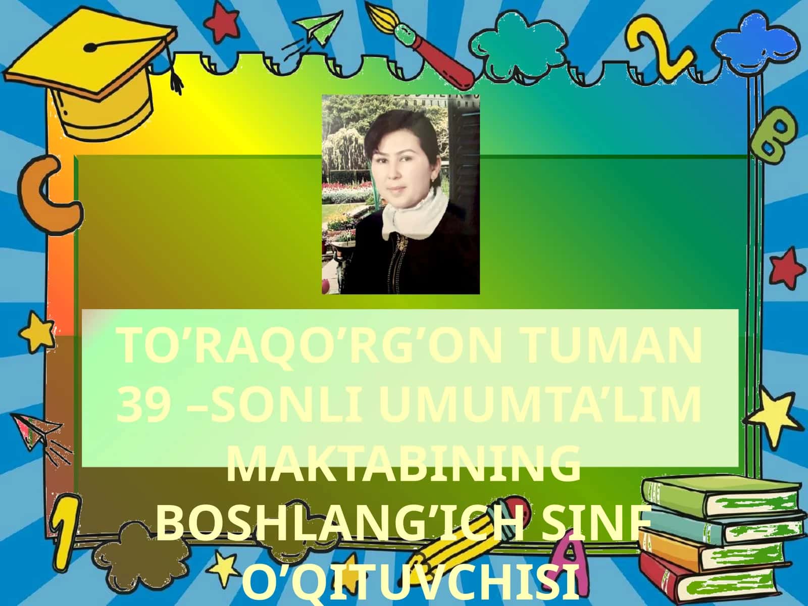 O’tilgan mavzularni mustahkamlash