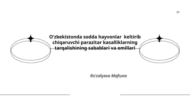 O'zbekistonda sodda hayvonlar keltirib chiqaruvchi parazitar kasalliklarning tarqalishining sabablari va omillari