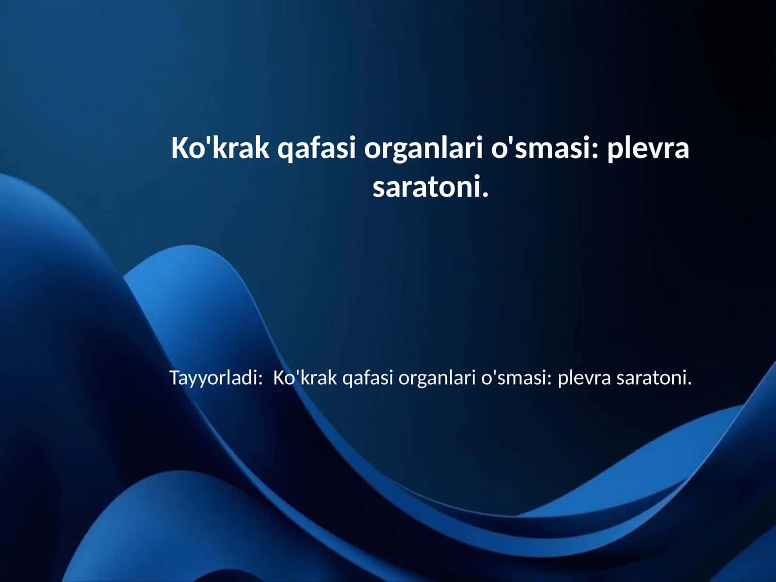 Plevra saratoni: Ta'rif va turlari