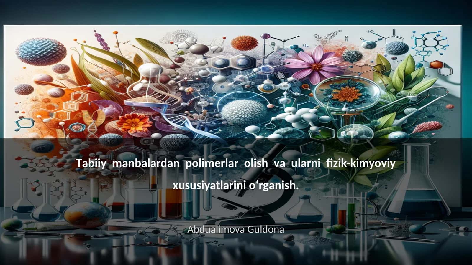 Tаbiiy polimerlar va ularning manbalari