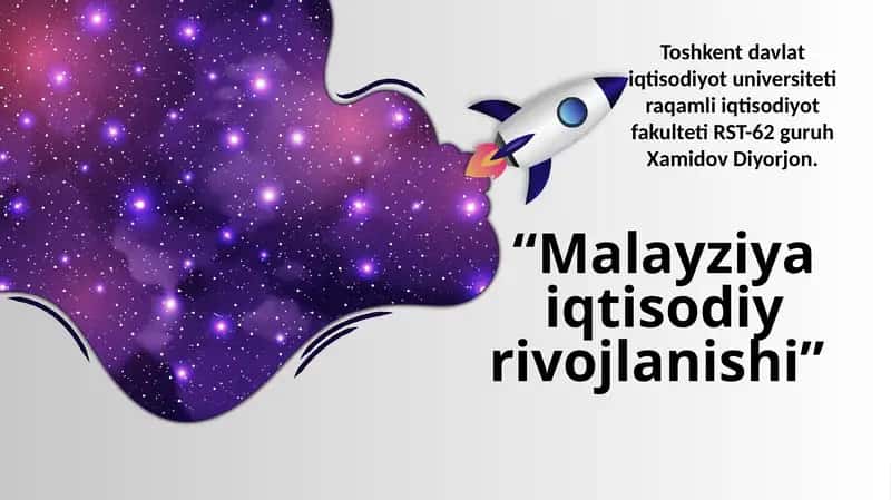 Malayziya iqtisodiy rivojlanishi