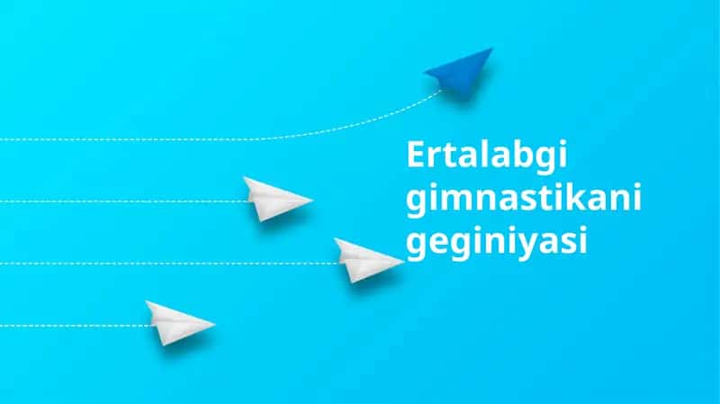 Ertalabgi gimnastikani geginiyasi