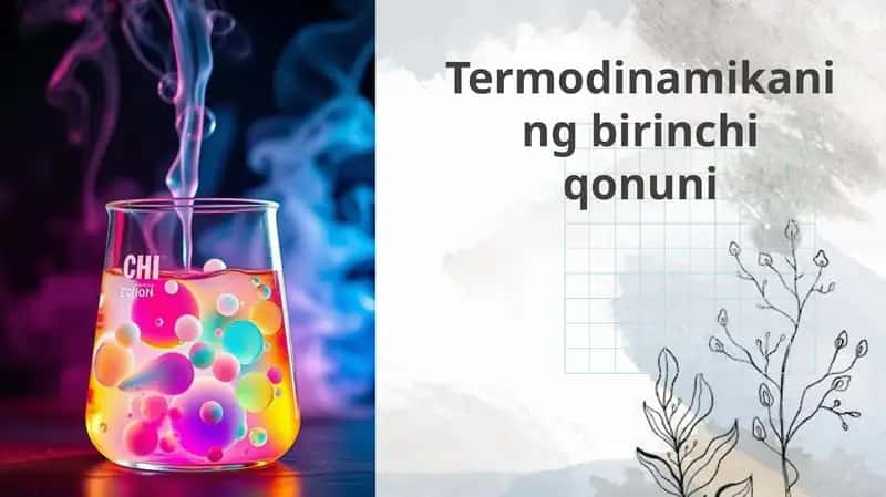 Termodinamikaning birinchi qonuni