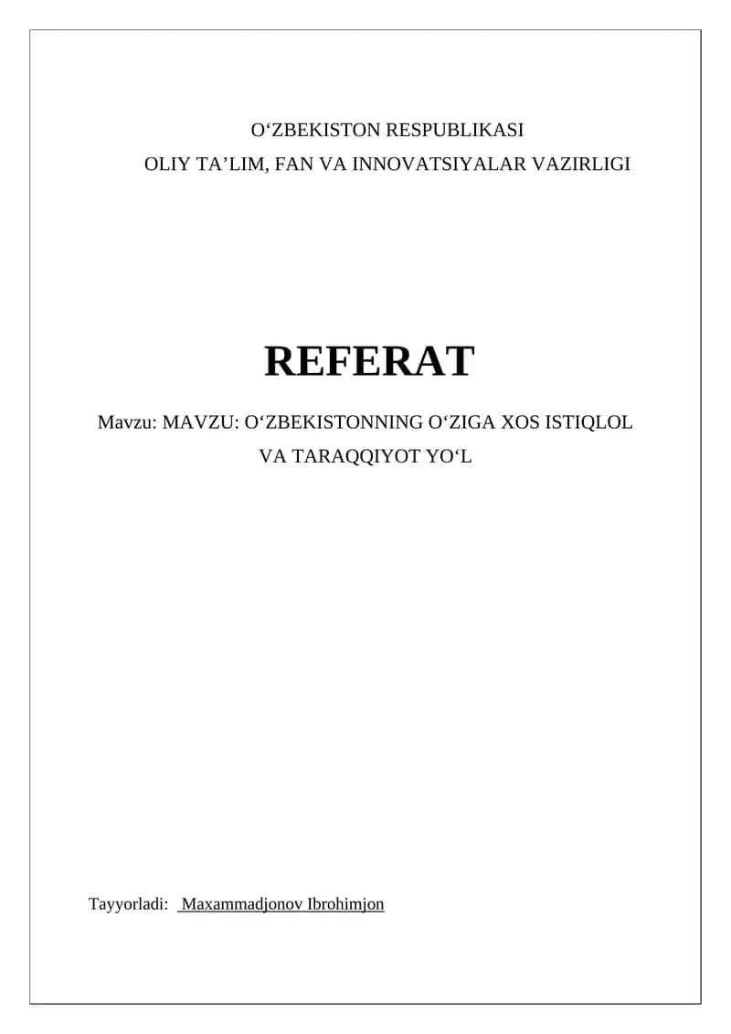 Mustaqillik E'loni: Tarixiy Nuqta