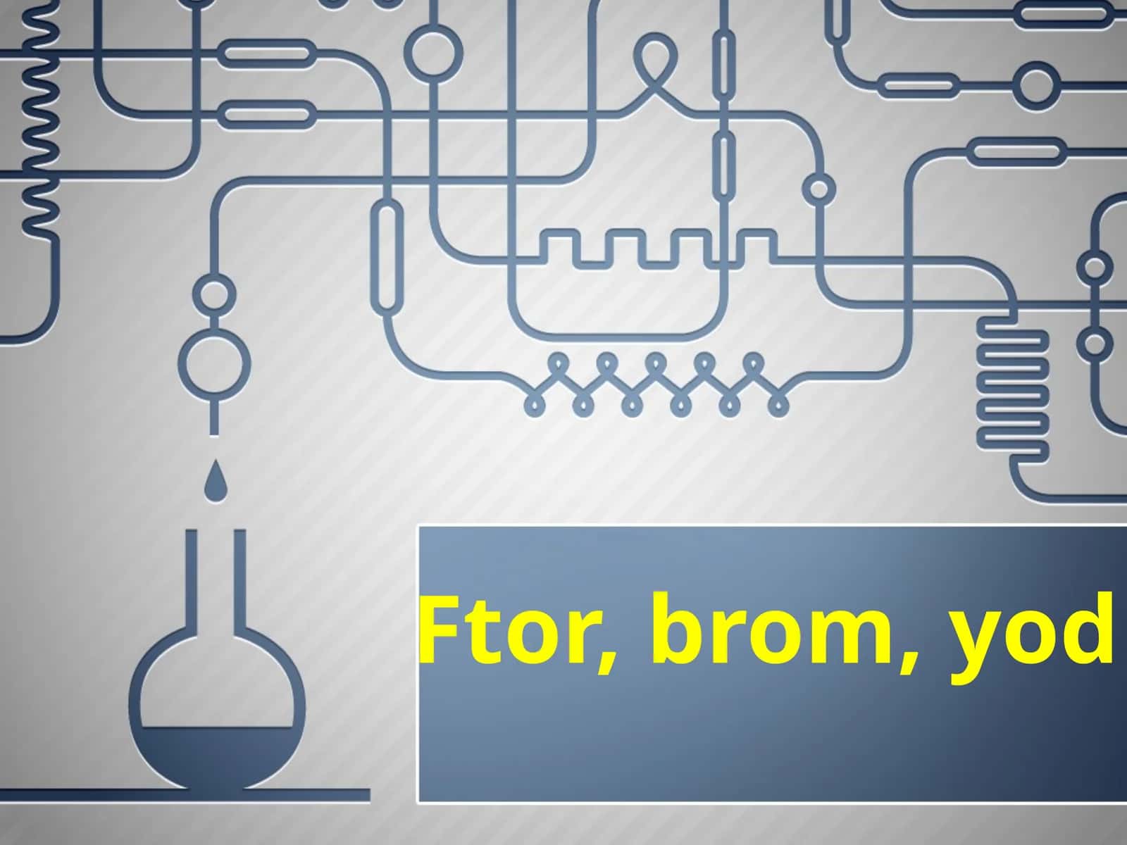 Ftor, brom, yod