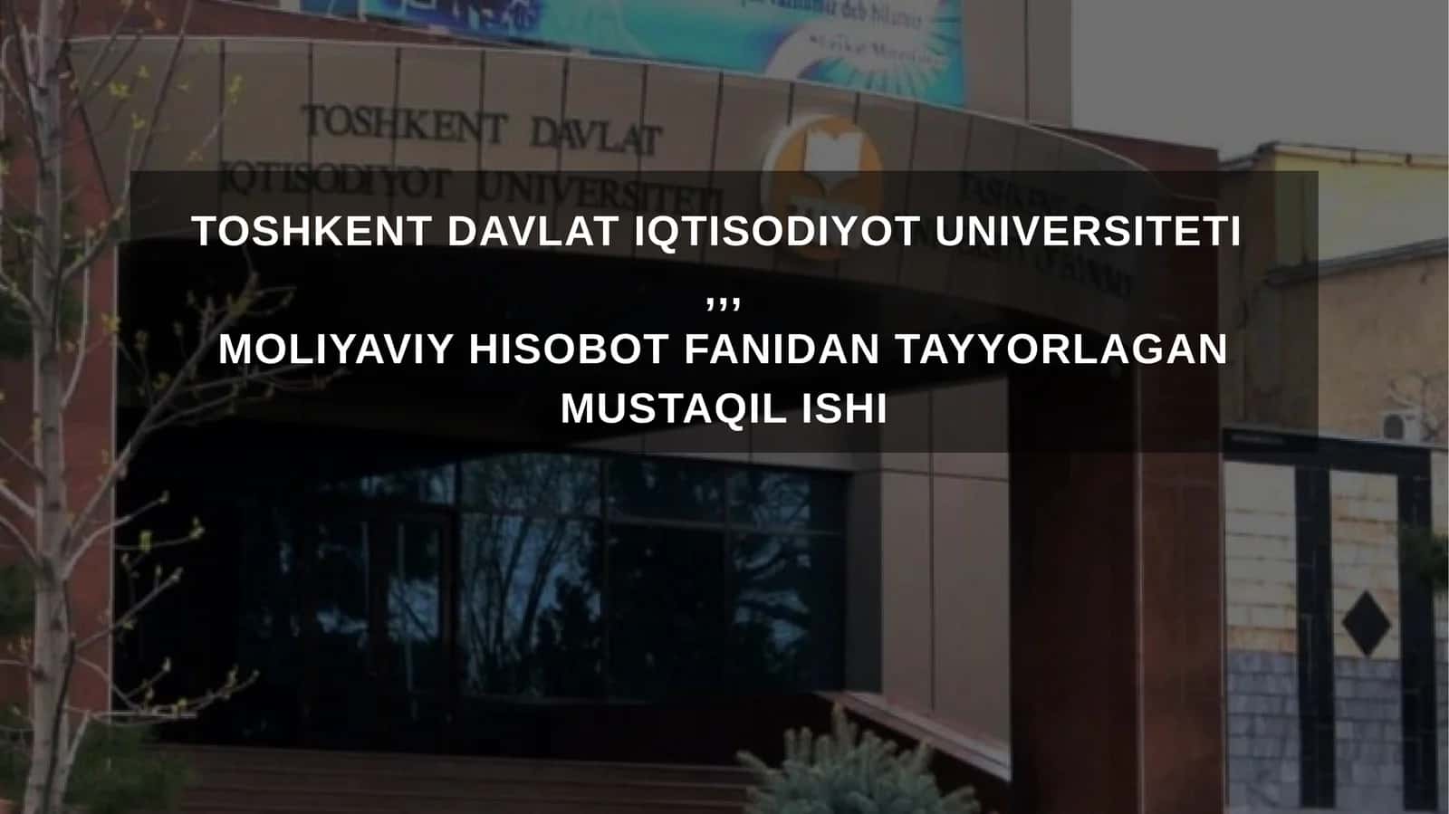 Aktivlarning qadrsizlanishi standartinig mazmuni va qo'llanilishi
