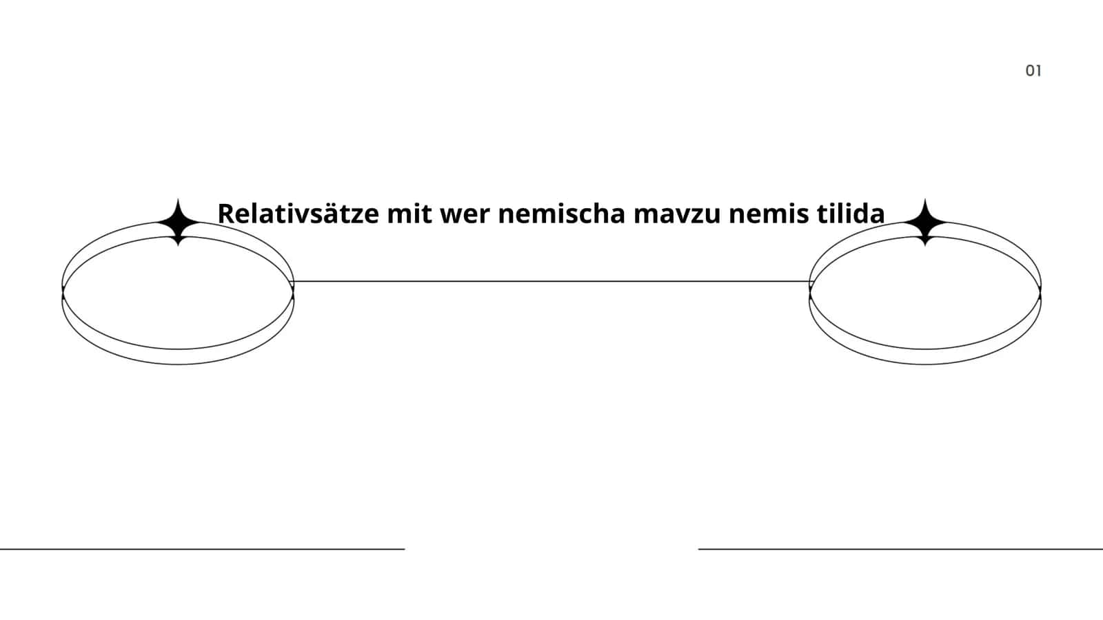 Relativsätze mit wer nemischa mavzu nemis tilida