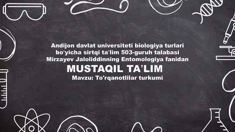 To'rqanotlilar turkumi