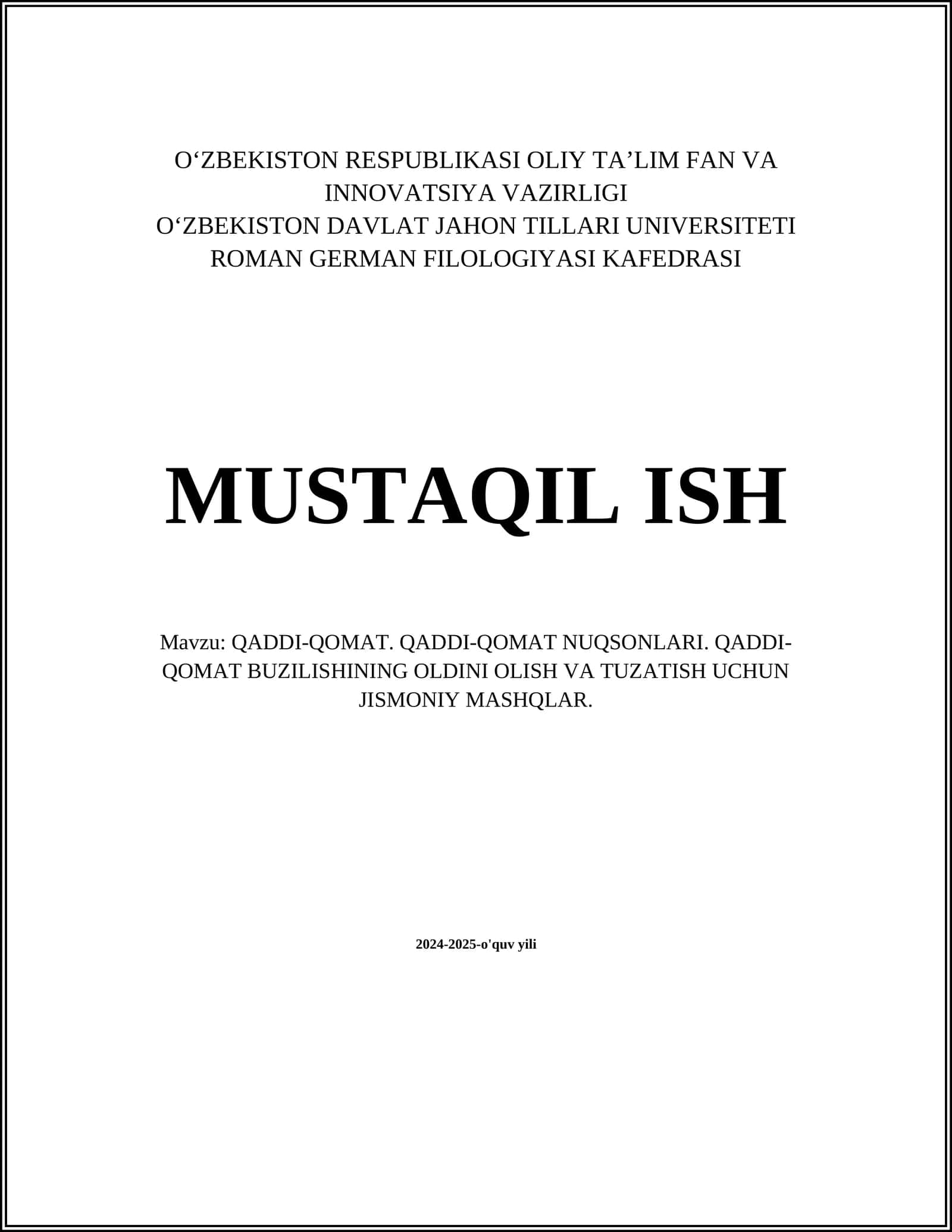 QADDI-QOMAT