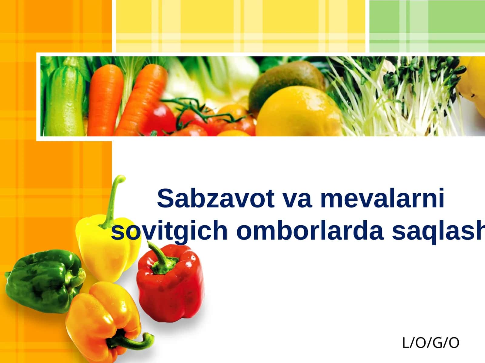 Mevasabzavotlarmahsulotlartovarsifatiningasosiyko’rsatkichlari