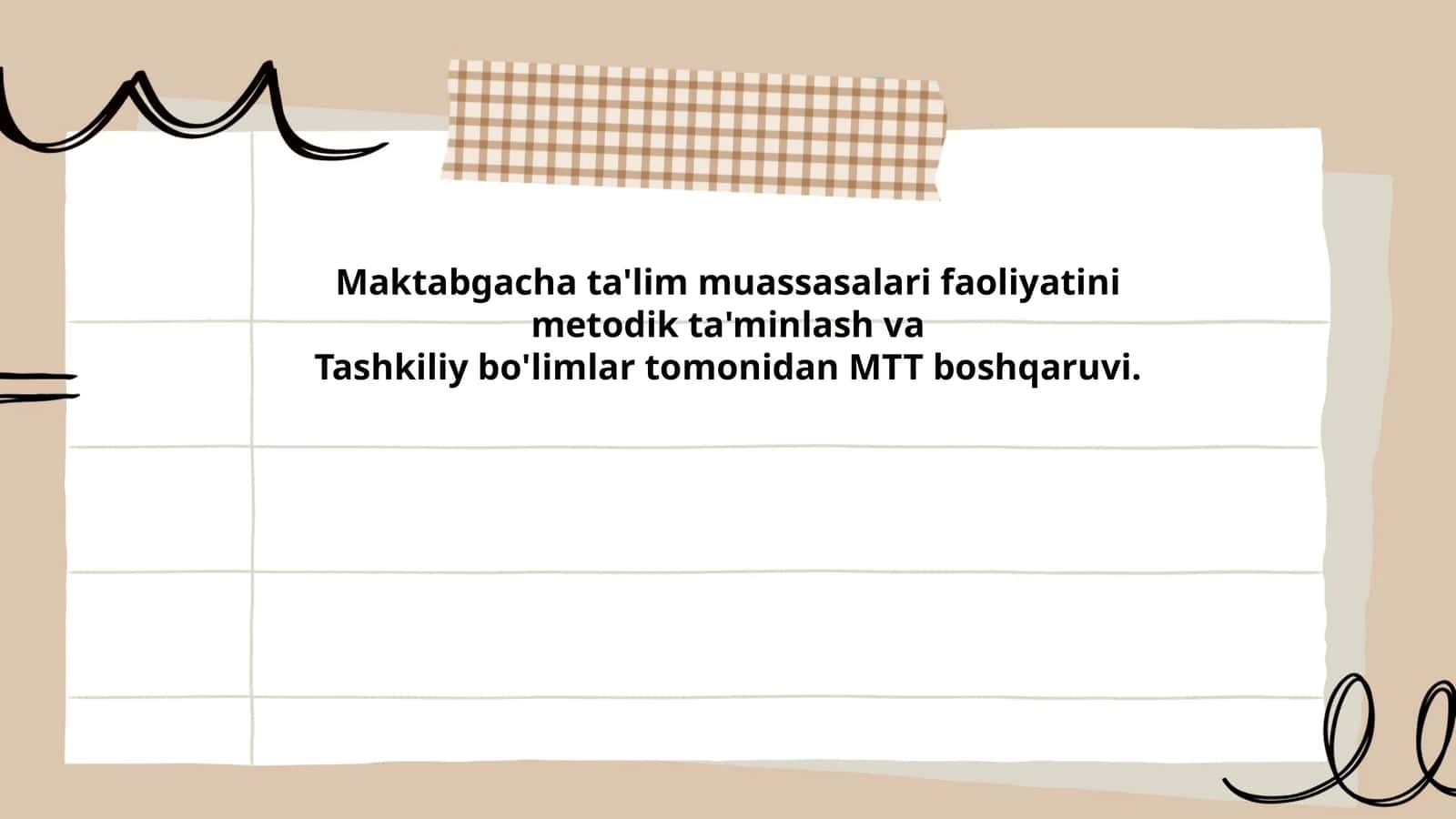 Maktabgacha ta'limning metodik ta'minoti