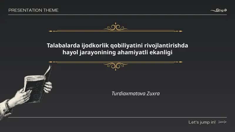 Hayol va Kreativ Fikrlashning Pedagogik Usullari