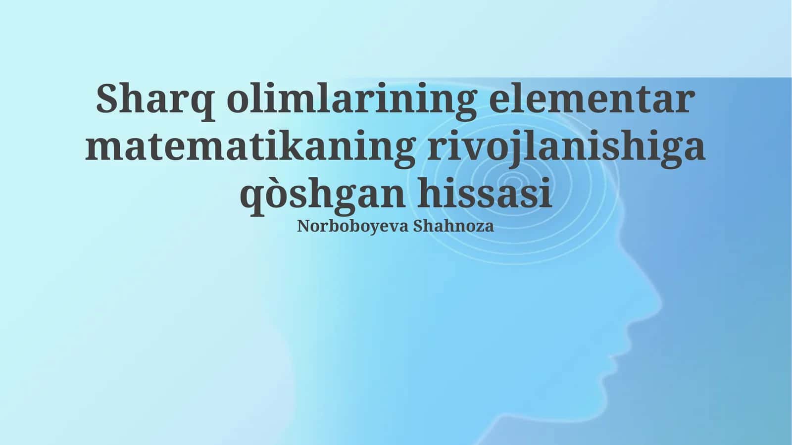 Mesopotamiya Matematikasi