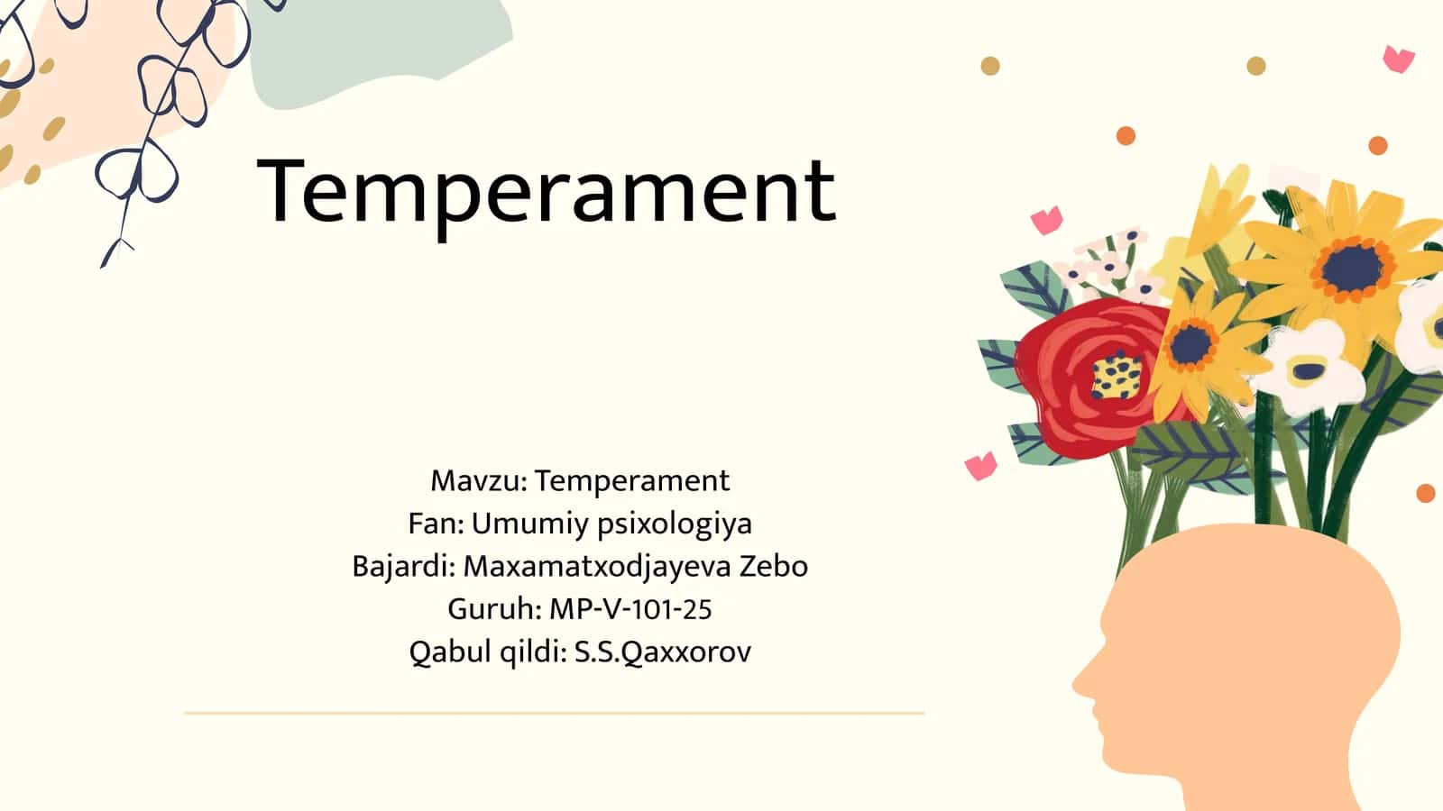 Temperament