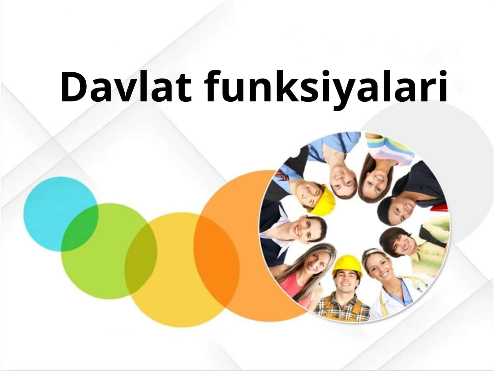 Davlat funksiyalari