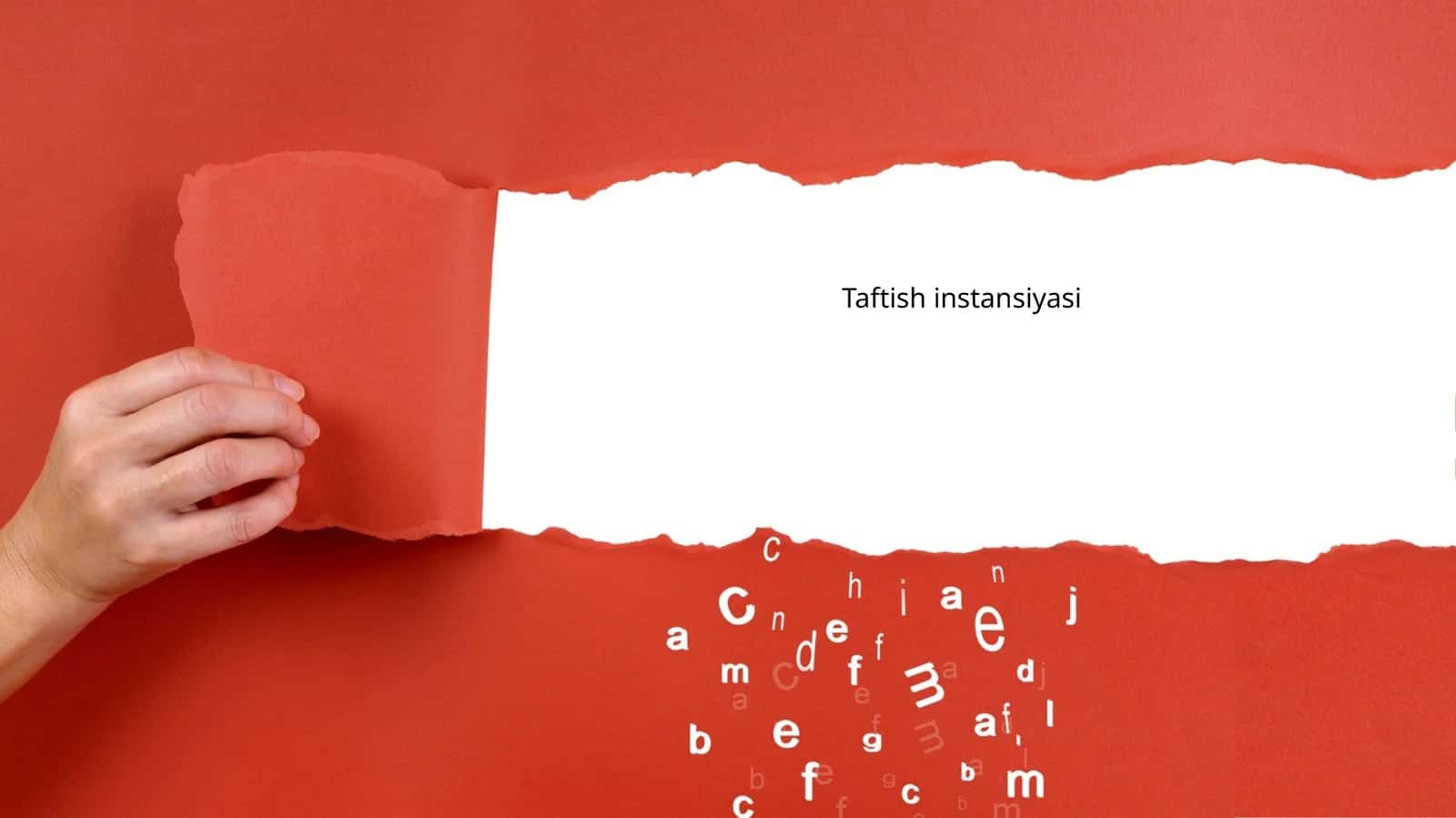 Taftish instansiyasi