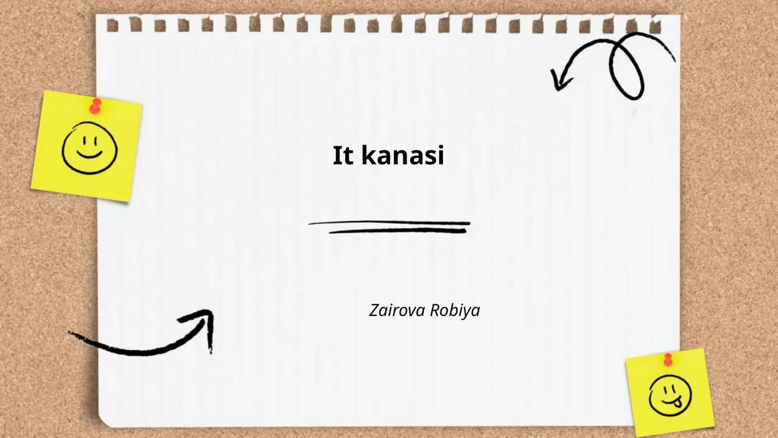 It kanasi