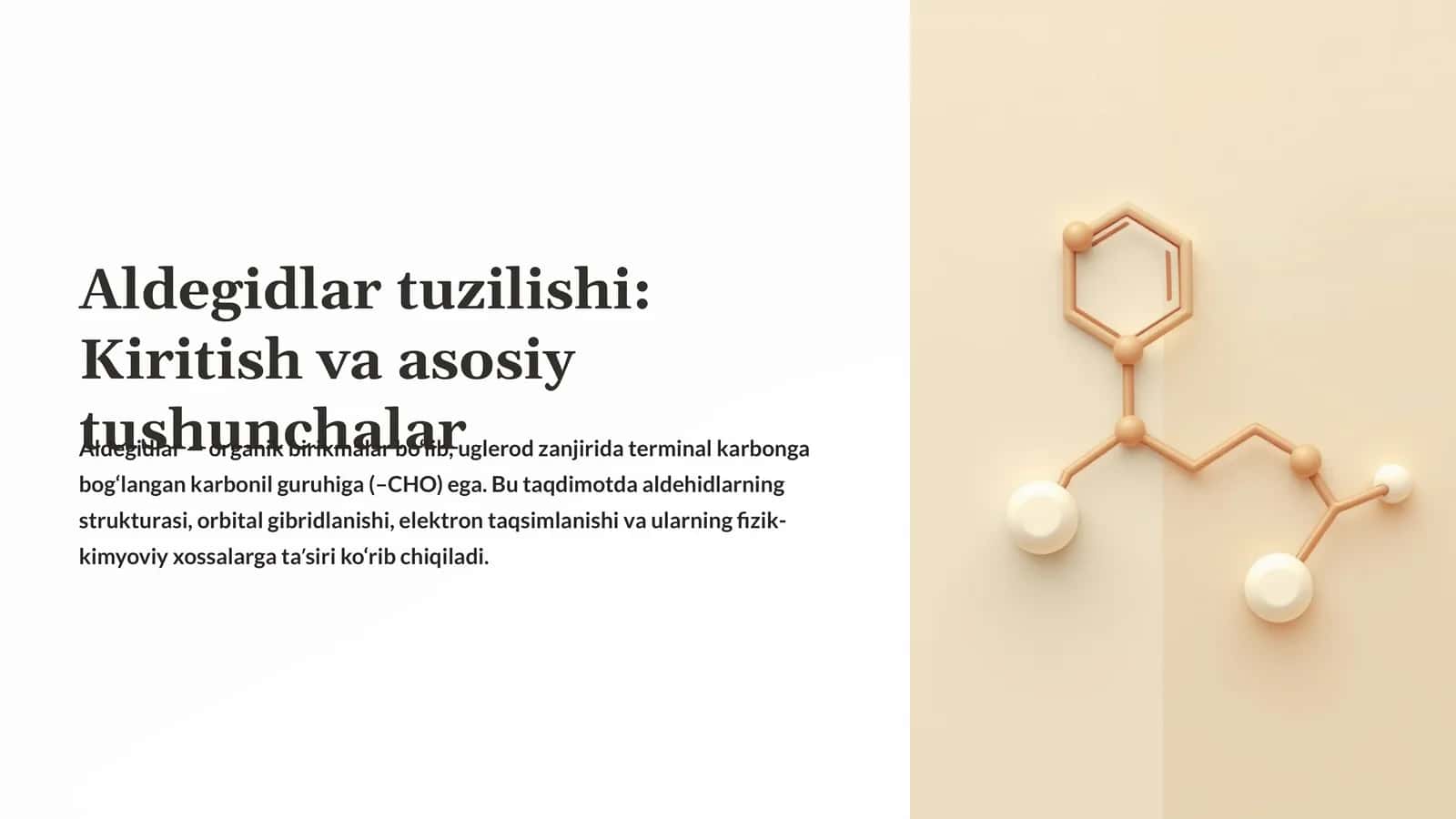 tibbiy kimyo "Aldegidlar"
