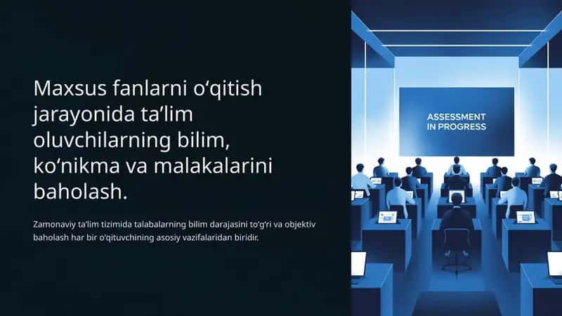 Baholash tizimi