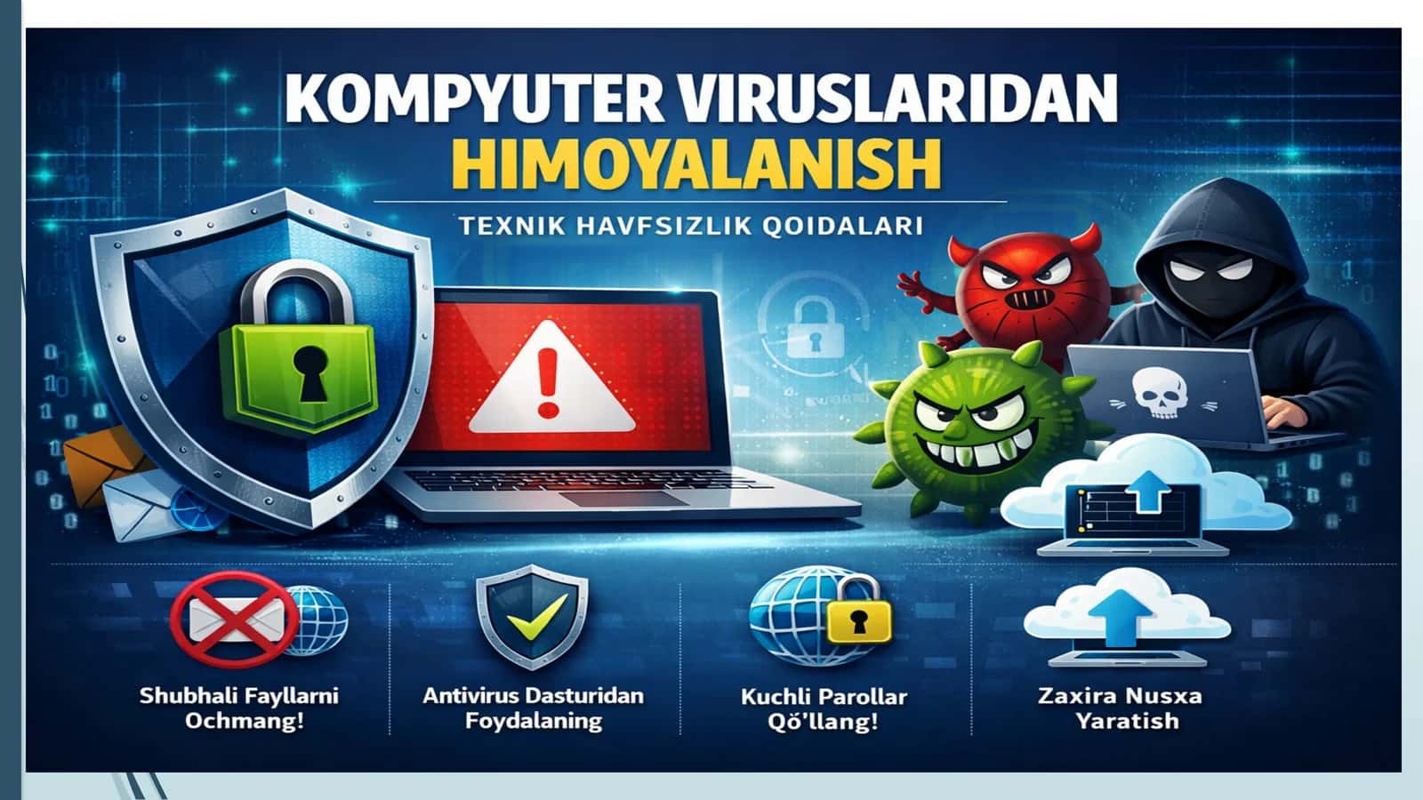 Kompyuter Viruslardan himoyalanish