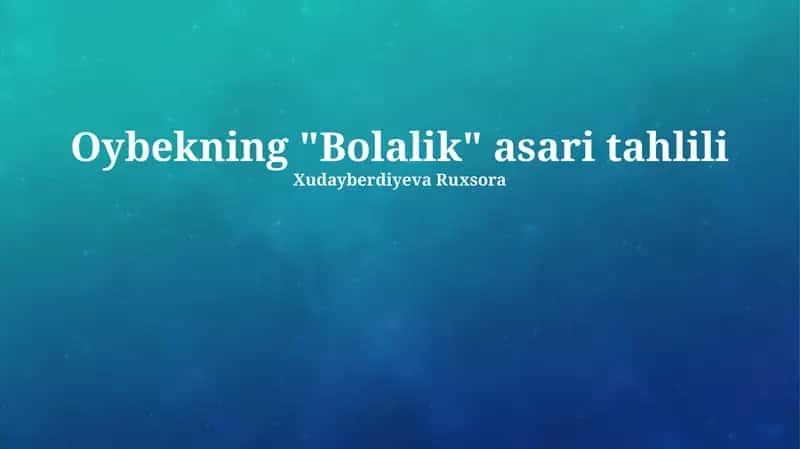 Bolalik