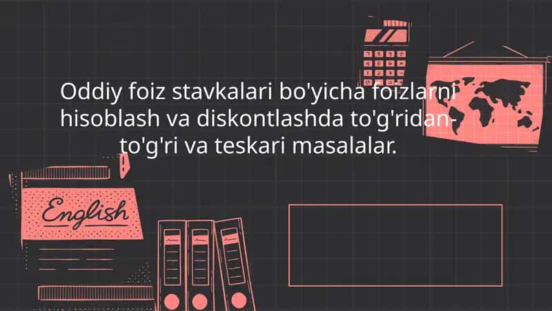 Oddiy Foiz Stavkalari
