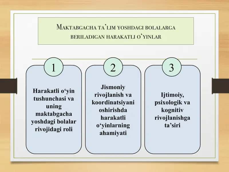 Harakatli o‘yinlar