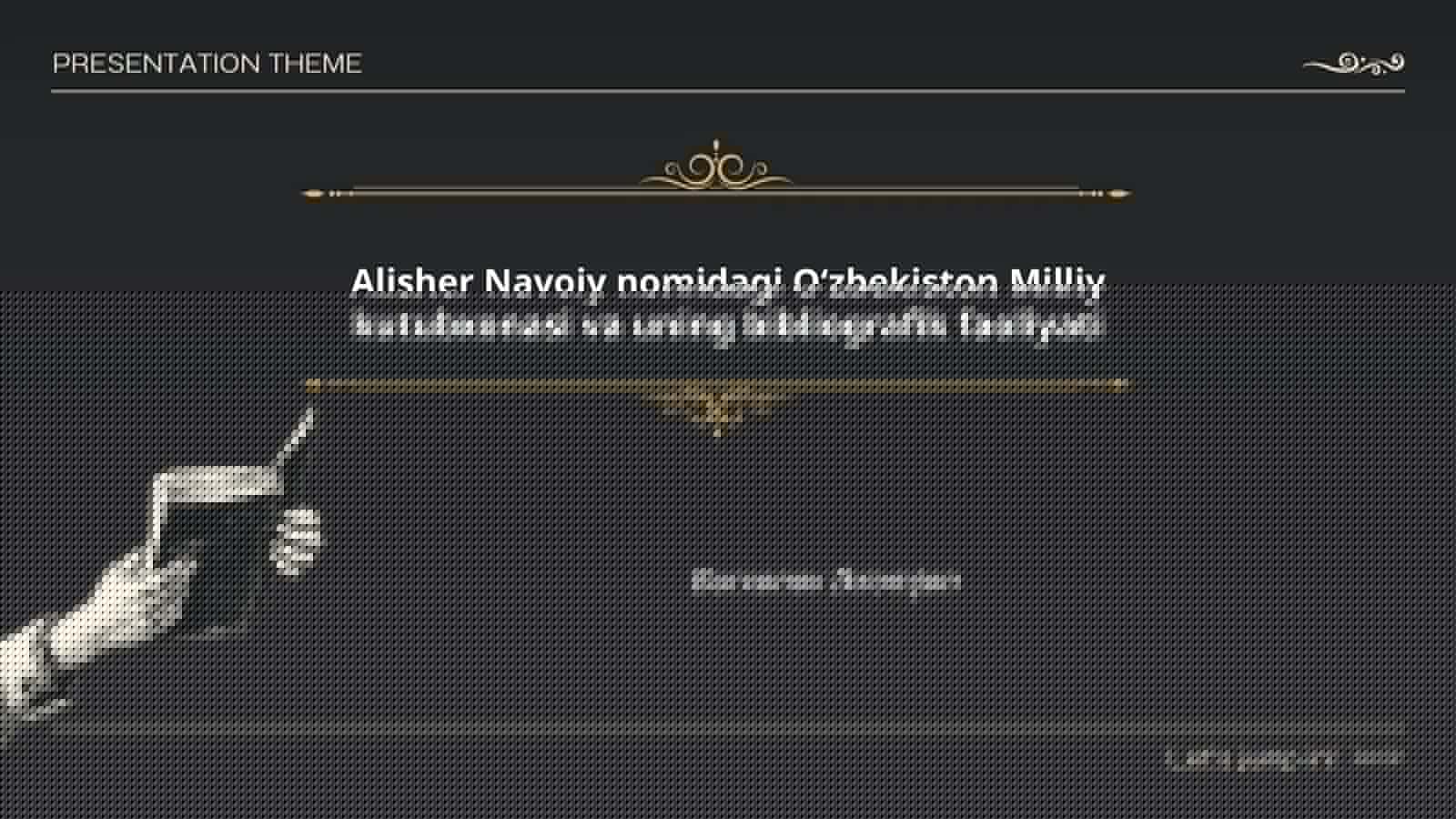 Alisher Navoiy nomidagi O‘zbekiston Milliy kutubxonasi va uning bibliografik faoliyati