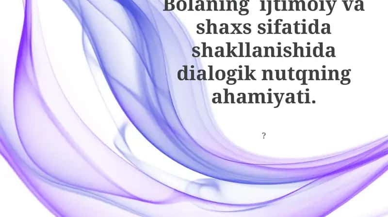 Dialogik Nutq: Muloqotning Asosiy Elementlari