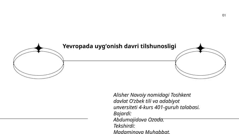 Yevropada uygʻonish davri tilshunosligi