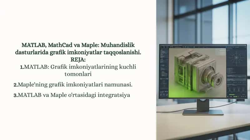 MATLAB, MathCad va Maple