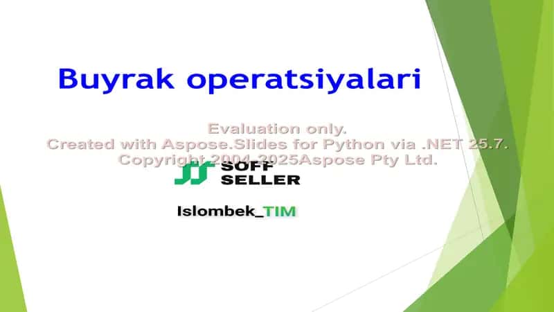 Buyrak operatsiyalari