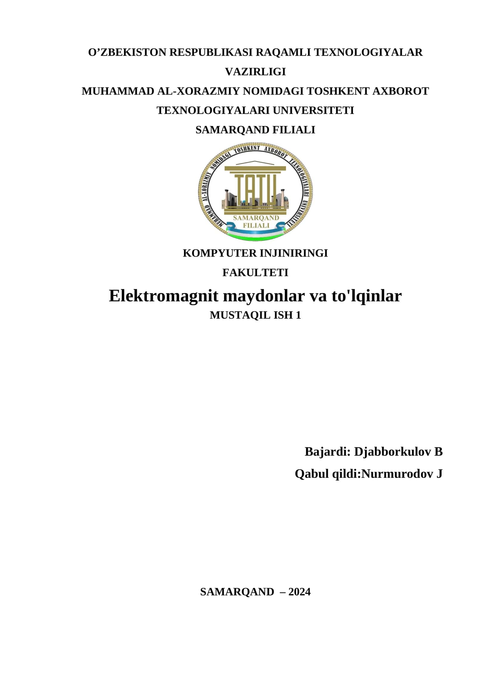 Elektrodinamikaning moddiy tenglamalari